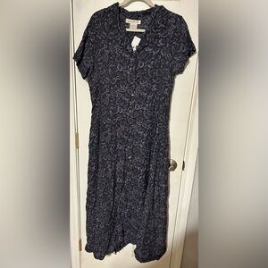 Jones New York Silk Floral Dress